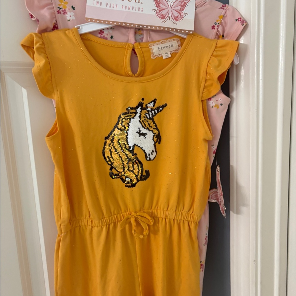 btween 2 Pack Romper Set